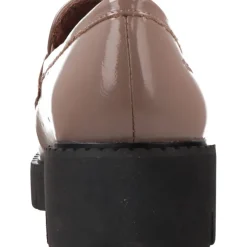 Mocassins*Tamaris Comfort Karim Taupe Patent